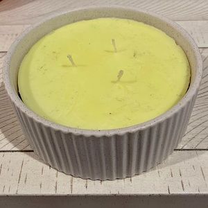 Big round candle never been used before